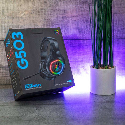 Геймърски слушалки с микрофон G503