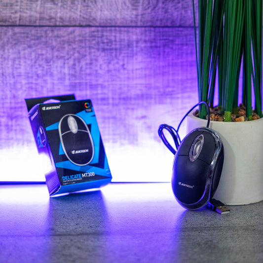 Жична  мини мишка JERTECH DELICATE MT 300