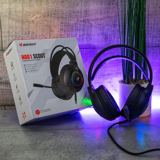 Геймърски слушалки с микрофон  HG01 SCOUT