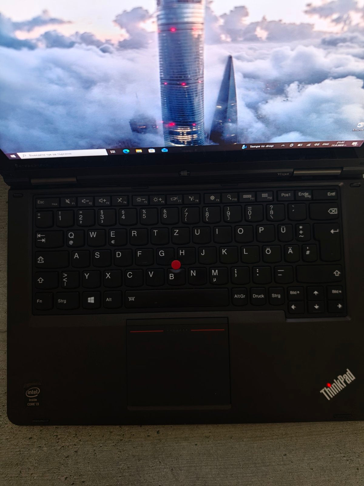Lenovo thinkpad  yoga тъч скрийн