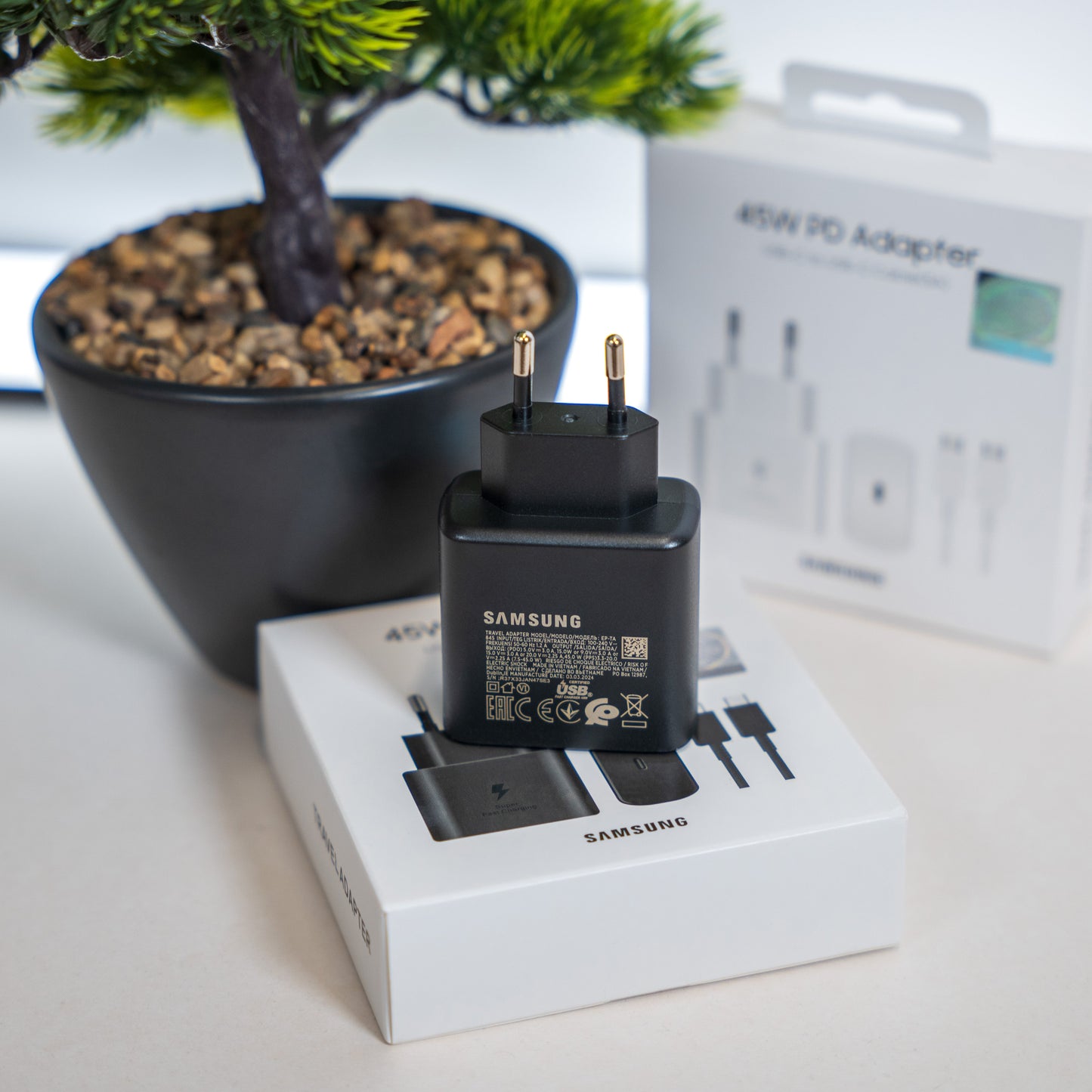Зарядно Samsung 45W USB-C към USB-C (5A)