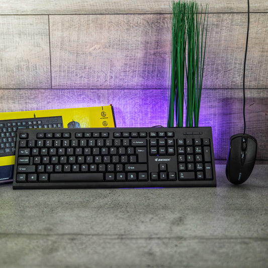 Жична Клавиатура + мишка JERTECH КМ 160