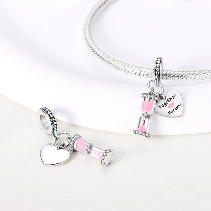 Висулка за гривна ,,Toghether and forever" тип ,,PANDORA"
