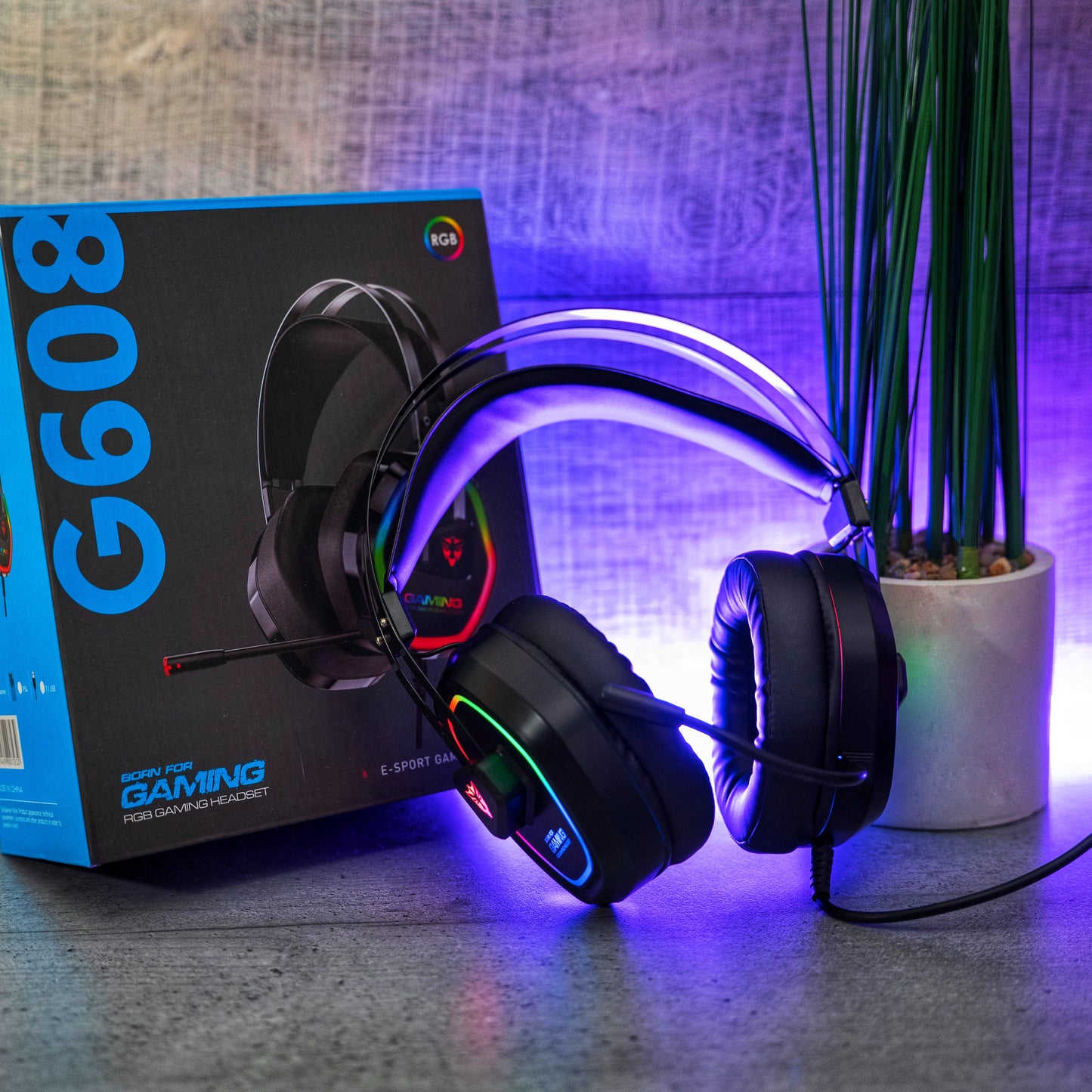 Геймърски слушалки с микрофон  G608